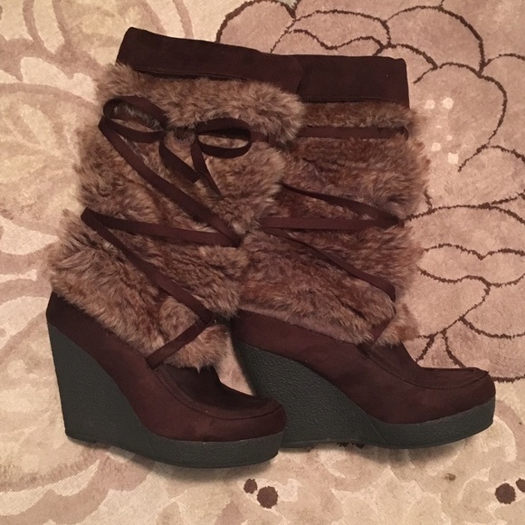 Brown boots