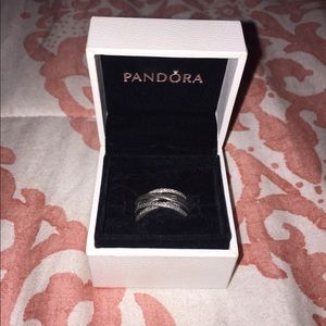 Silver Pandora ring