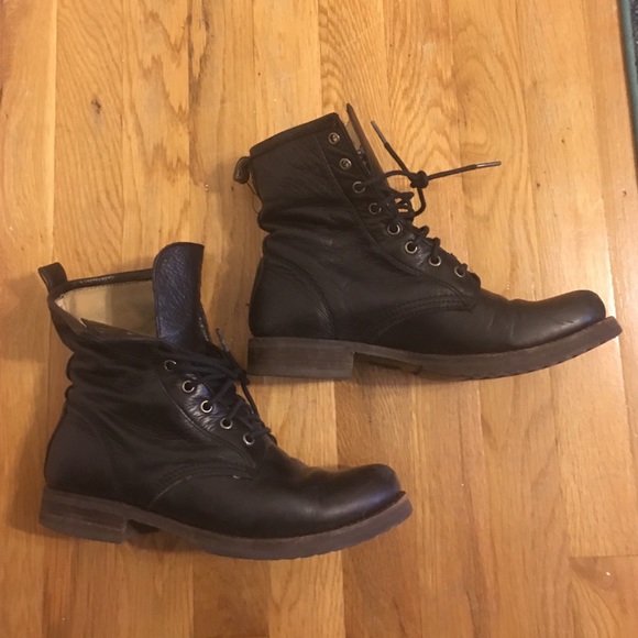 Frye "Veronica" combat boots EUC!