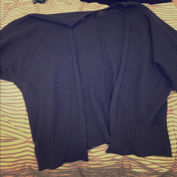 Navy blue cardigan