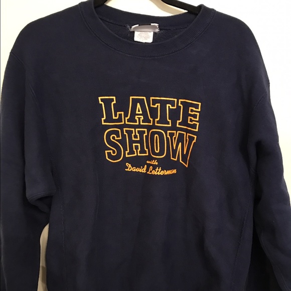 Vintage Late Night with David Letterman Sweatshirt