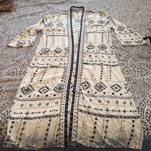 Kimono robe or beach cover up