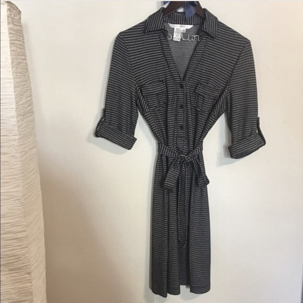 Max Studio Belted Dress