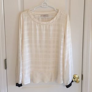 LOFT long sleeved top