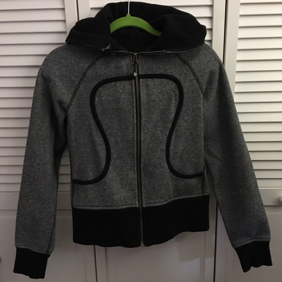 Lululemon Charcoal Grey Scuba Hoodie