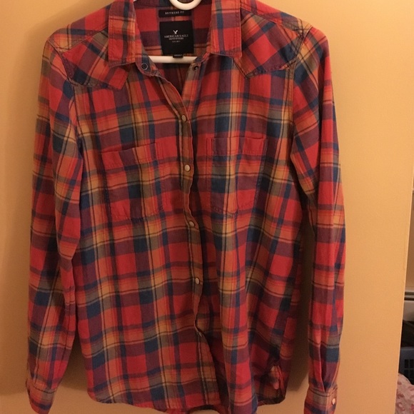 Button up boyfriend flannel