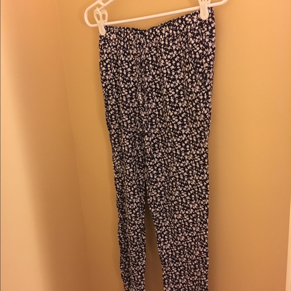 Summer printed joggers