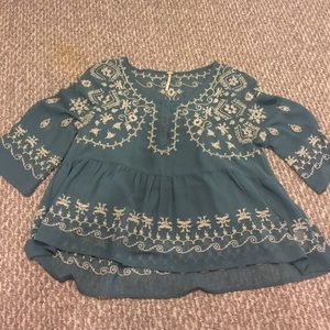 Free people sheer blouse