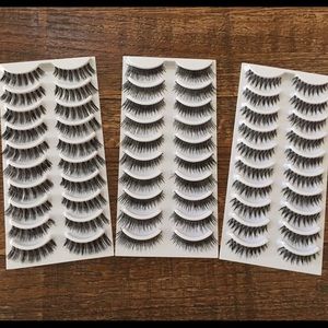 30 pairs - Fiber False Eyelashes