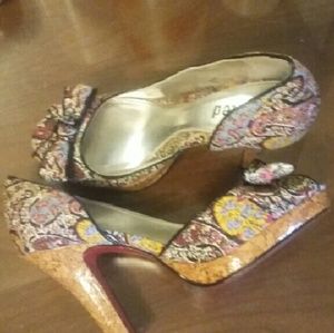 Paisley Heels size 6.5