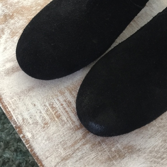 🍂Hinge Billy Suede Ankle Bootie/Blk/sz 6 - Picture 4 of 4