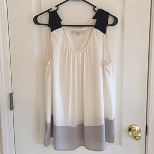 Loft sleeveless top. Excellent condition!