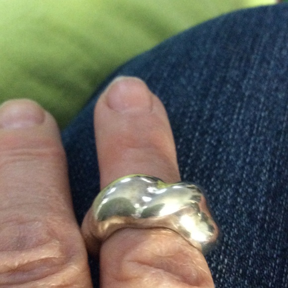 Sterling ring, 6.75 - Picture 2 of 3