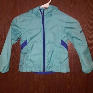 Little girls Columbia windbreaker