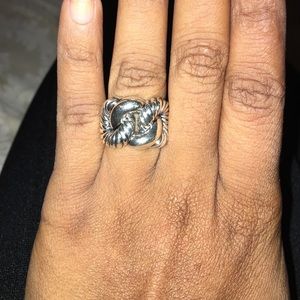 ‼️SOLD‼️✨DY SS Small Rope Ring✨
