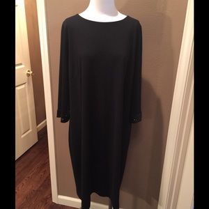 Pamela Dennis PCG 1x black dress W beading pretty!