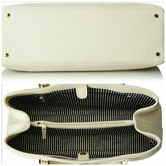 Maryanne Crisp Linen Shoulder Bag Purse - Picture 3 of 4