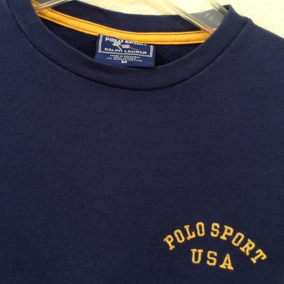 Boys Polo Sport Sweatshirt - Picture 2 of 3