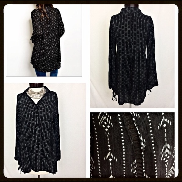 ✂️PRICECUT✂️Peasant Tunic Top Blouse SM sold - Picture 5 of 5