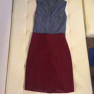 The Limited pencil skirt