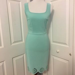 Guess Mint Scallop Cut Out Dress. Size M. NWT