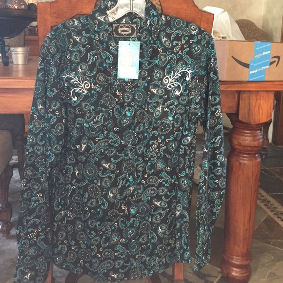 Cowgirl Hardware Button Down Shirt