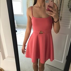 Pink UO Skater Dress