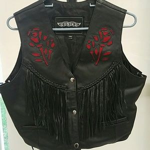 Unik leather vest