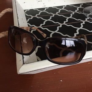 Coach tortoise sunglasses