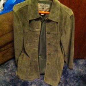 Washable suede jacket