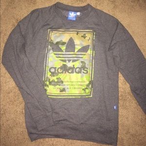 Adidas Camo Crewneck