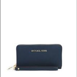 Michael Kors Jet Set Saffiano Wallet
