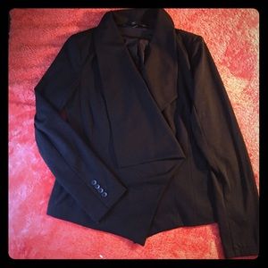 Women's Massimo Black Cotton Blazer Size M