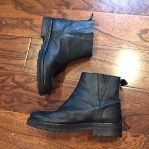 Real leather Urban Outfitters booties