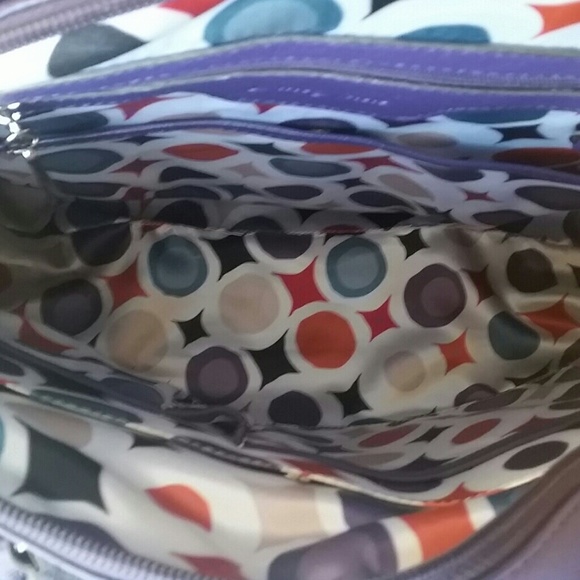 Purple mid size grace adele purse - Picture 4 of 4