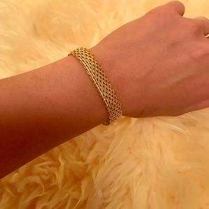 ❌sold❌Solid 14k yellow gold bracelet 9grams