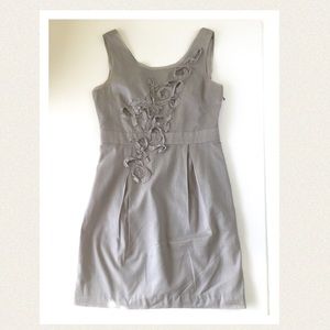 Soft cotton ruffled dress by Ann Taylor Loft