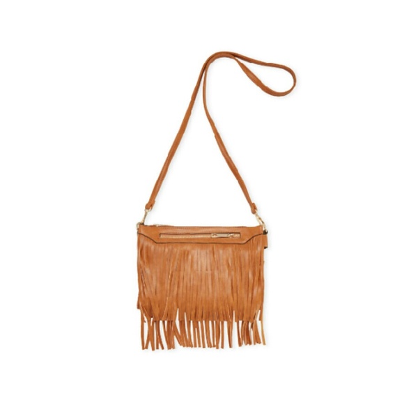 Brown Fringe Crossbody Bag - Picture 4 of 4