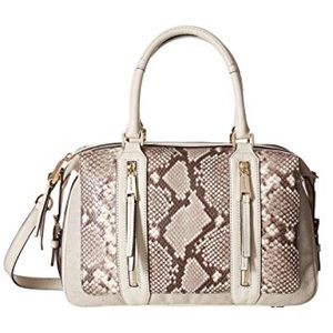 Michael Kors Julia Large Satchel Ecru