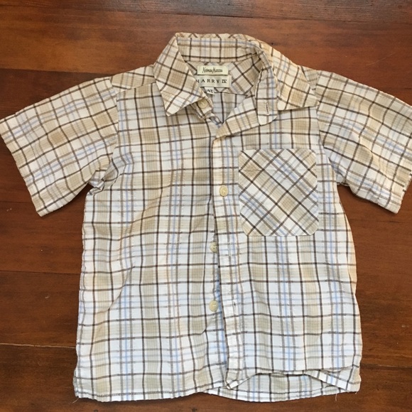 Boys Neiman Marcus Shirt like New 4T