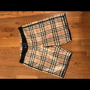 Burberry swim trunks