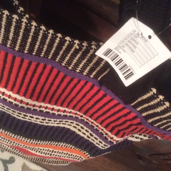 Urban Outfitters Ecote Woven Stripe Tote Bag - Picture 4 of 4