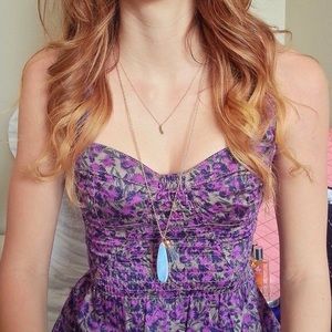 Free People: Boho Floral Dress