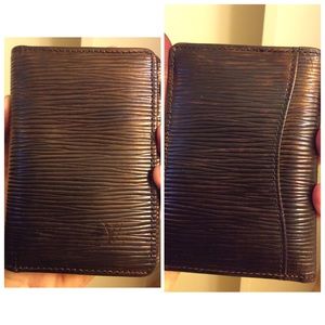 AUTHENTIC LV EPI POCKET ORGANISER