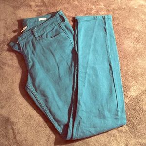 Women's Arizona Super Skinny Jeans Teal Size 11