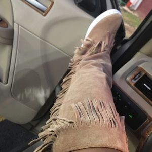 Beautiful Leather Sneaker boot ONE OF A KIND