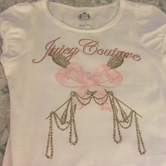 Juicy couture like new shirt size L