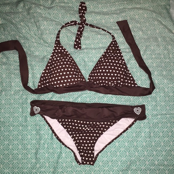 Adorable Roxy Polka Dot Bikini!