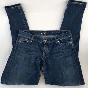7 For All Mankind skinny jeans size 28