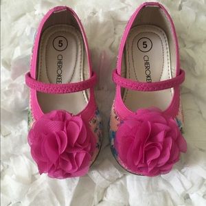 Baby Girl Floral Flats
